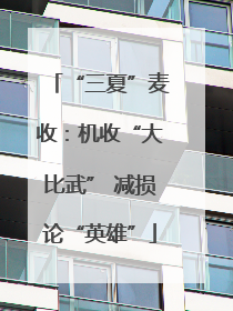 “三夏”麦收：机收“大比武” 减损论“英雄”