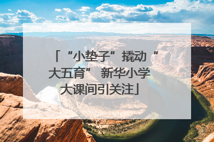 “小垫子”撬动“大五育” 新华小学大课间引关注