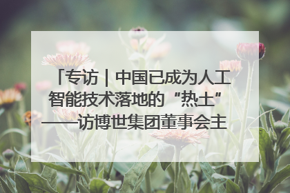 专访｜中国已成为人工智能技术落地的“热土”——访博世集团董事会主席斯特凡·哈通