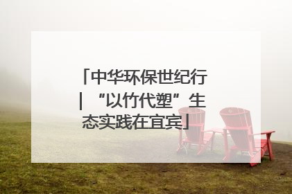 中华环保世纪行｜“以竹代塑”生态实践在宜宾