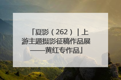 夏影（262）｜上游主题摄影征稿作品展——黄红专作品