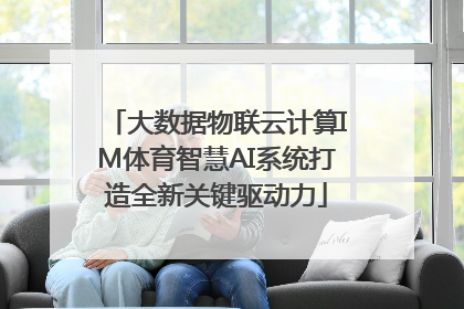 大数据物联云计算IM体育智慧AI系统打造全新关键驱动力