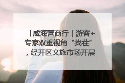 威海营商行｜游客+专家双重视角“找茬”，经开区文旅市场开展暑期前“体检”