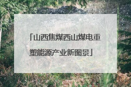 山西焦煤西山煤电重塑能源产业新图景