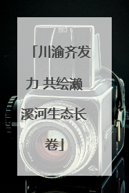 川渝齐发力 共绘濑溪河生态长卷