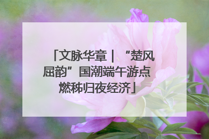文脉华章｜“楚风屈韵”国潮端午游点燃秭归夜经济