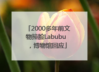 2000多年前文物撞脸Labubu，博物馆回应