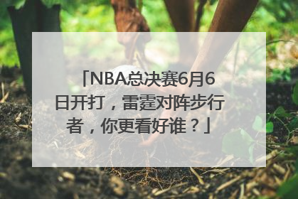 NBA总决赛6月6日开打，雷霆对阵步行者，你更看好谁？